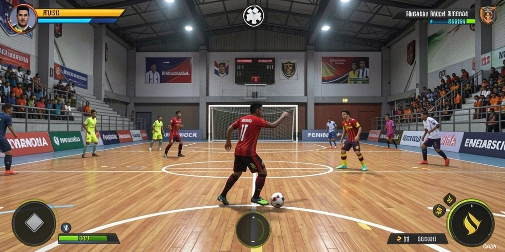 Menu pilihan permainan yang lengkap dan mudah diakses.
