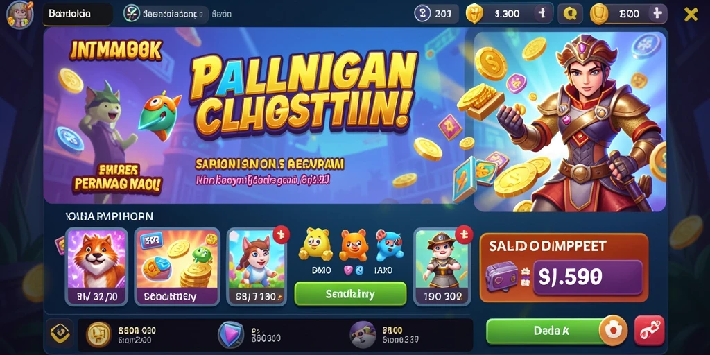 Ilustrasi menunjukkan mode multiplayer yang seru.