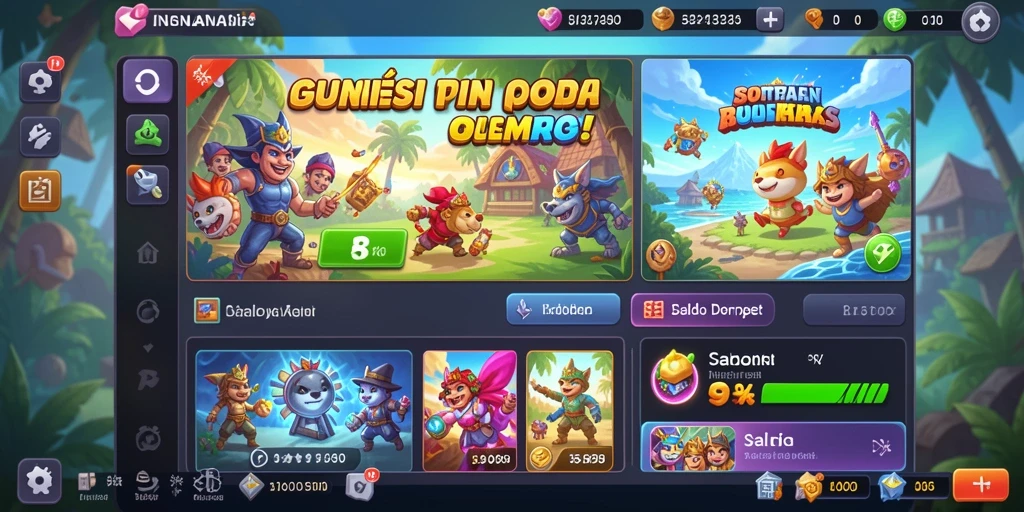 Level yang penuh tantangan dan misi menarik.