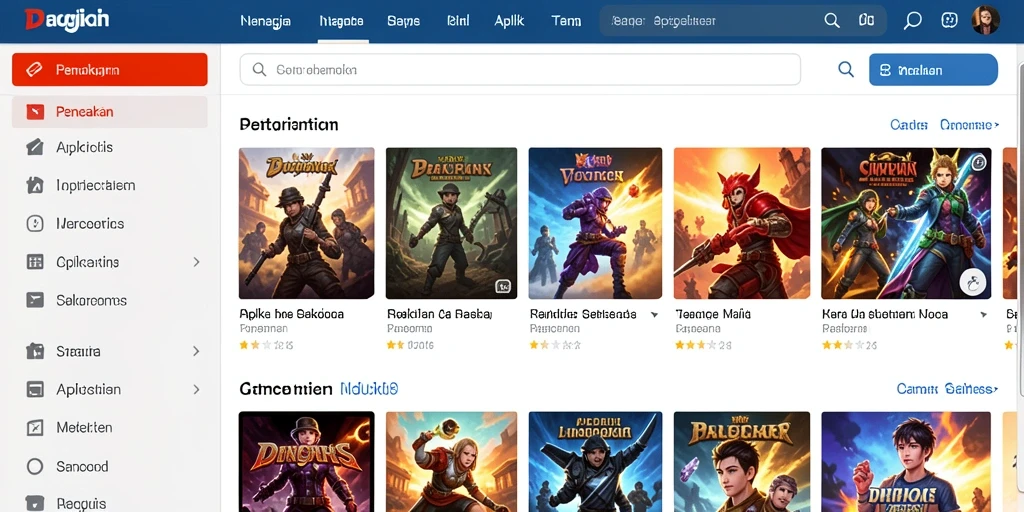 Momen pertempuran epik antara ninja dengan grafis yang memukau.