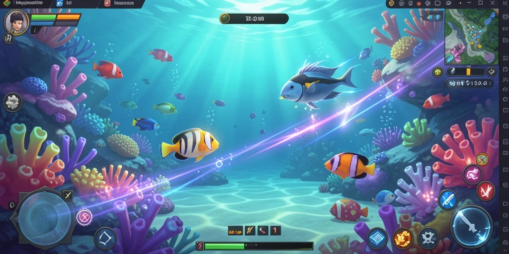 Fitur multiplayer yang memungkinkan interaksi dengan pemain lain.