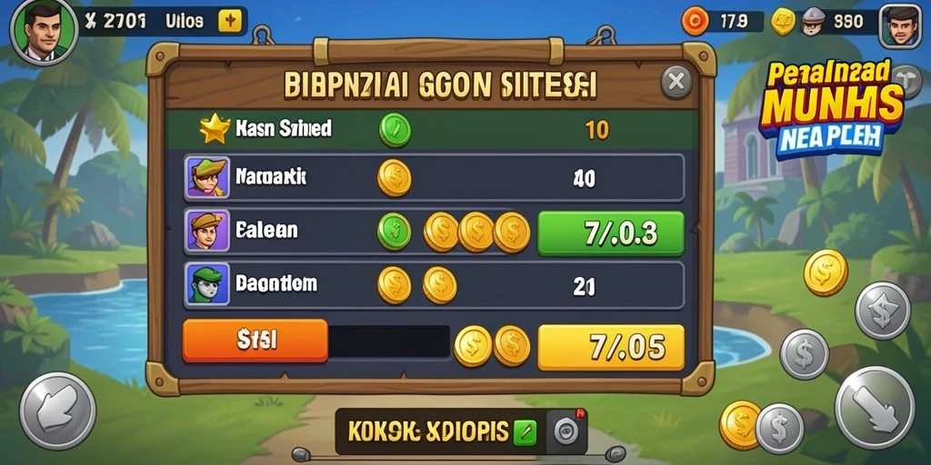 Tangkapan layar dari fitur bonus menarik di PGBET.